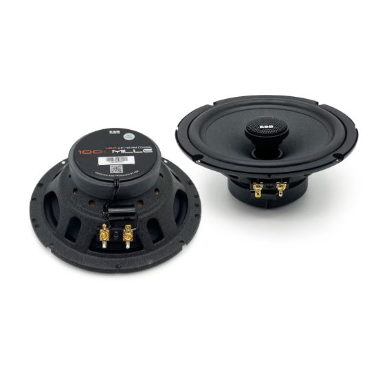 ESB AUDIO 1.6K2X – 2-drożny system głośnikowy 6,5”/ 165 mm + 1” z filtrem 12 dB (para)